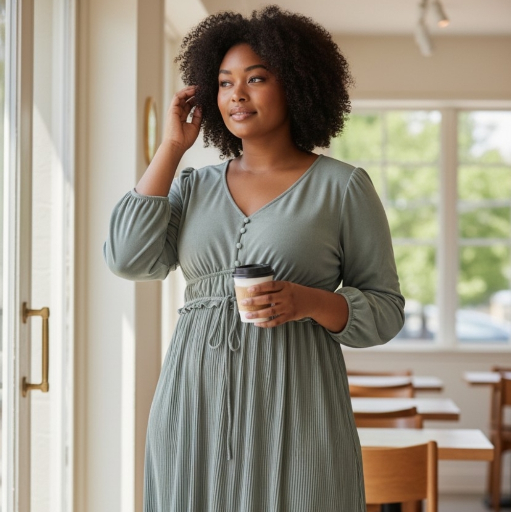 Baltic Born Gabriella Midi Satin Dress